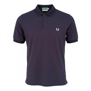 Vintage‎ Navy Blue Fred Perry Performance Polo Shirt Men’s Large